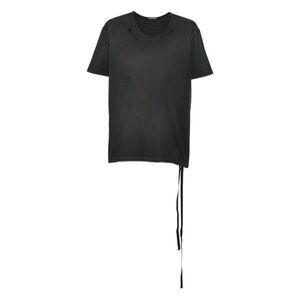 Ann Demeulemeester Black T-Shirts & Vests - T-Shirts Men